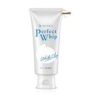 Senka perfect whip white clay เซนกะ เพอร์เฟ็ค วิป ไวท์ เคลย์ 120กรัม (โฉมใหม่)