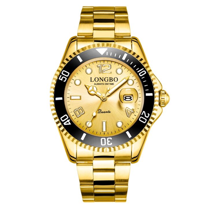 longbo-80430นาฬิกาธุรกิจ-นาฬิกาผู้ชาย-นาฬิกาแฟชั่น-ตัวเรือนสแตนเลส-สายสแตนเลส-กันน้ำ-นาฬิกาควอตซ์-ประกัน-1-ปี-สต๊อกท้องถิ่น