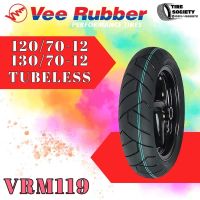 VEE RUBBER  VRM119 ขนาด 120/70-12+130/70-12 ปี2022