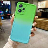 VRQR 2023ซิลิโคนล่าสุดเปลือกอ่อนสำหรับ OPPO Realme 9 Pro Plus V25 Realme Realme GT Neo 3 Neo 5G OPPO K9 5G OPPO 5G Gradient เคสซิลิโคนโทรศัพท์สีคู่