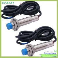 SFAJAI 2pcs LJ12A3-4-Z/BX สวิตช์ความใกล้ชิดเครื่องพิมพ์แบบ3D อุปกรณ์สำหรับการเหนี่ยวนำ NPN NO สวิตช์ตรวจจับ เซ็นเซอร์เหนี่ยวนำโลหะ เปิดตามปกติ4มม. เซนเซอร์ระยะใกล้ เซนเซอร์แม่เหล็ก