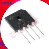 5pcs diode bridge rectifier GBU810 ZIP In Stock