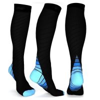 【YD】 Brothock Outdoor pressure nylon sports new elasticity fitness stockings knee compression