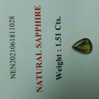 1.51 cts natural hi end sapphire gems stone