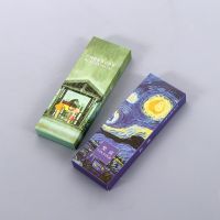 30 Pcs/Set Hayao Miyazakis Fairy Tales Bookmark Van Gogh Oil Painting Series Bookmarks Page Markers Gift Stationery