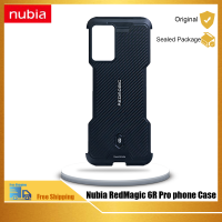 Nubia REDMAGIC 6R Pro Handle เคสป้องกันปลอกหุ้ม TPU แบบยืดหยุ่นกันรอยขีดข่วนกันกระแทกเคสโทรศัพท์เข้ากันได้กับ6R มายากลสีแดง/แข่ง6,สีดำ