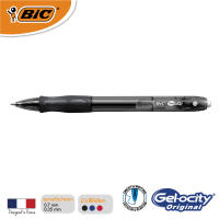 BIC บิ๊ก ปากกา Gel-ocity Original Clic ปากกาเจล เเบบกด หมึกดำ หัวปากกา 0.7 mm. จำนวน 1 ด้าม