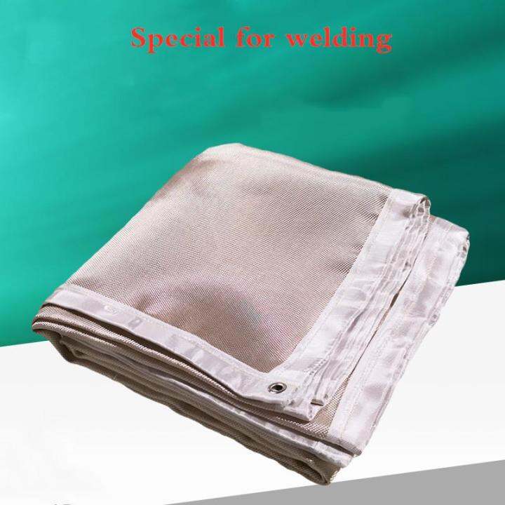 Thicken 1mm Gold 1.5m*1.5m Electric Welding Blanket Fire Blanket Welding Blanket Shipyard