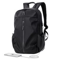 CK kangaroo Korean version backpack mens business casual computer bag waterproof travel bag trendy student schoolbag