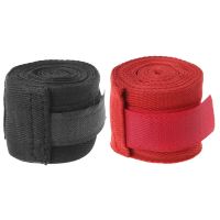 2 Rolls Breathable Boxing Bandage Sanda Muay Thai Taekwondo Hand Gloves Wraps Boxing Handwraps for Training Bandages T4MF