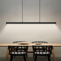 Minimalist Led chandelier restaurant Pendant Lights Nordic Dining table light creative bar counter long strip decoration lamps