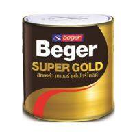 มาใหม่จ้า Beger สีทองคำ สูตรน้ำ A/C 919 (สีทองสวิส) (ขนา่ดเล็ก) คุ้มสุดสุด อุปกรณ์ ทาสี บ้าน แปรง ทาสี ลายไม้ อุปกรณ์ ทาสี ห้อง เครื่องมือ ทาสี