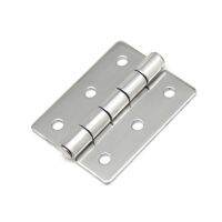 ✈ Flat Fillet Industrial Equipment Hinge 304 Stainless Steel Butterfly Hinge 65x50 Thickened Hinge