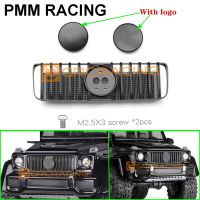 กระจังหน้าแท่งแนวตั้งรถ Babos โลโก้คู่ตาข่ายกลาง B สไตล์ TRX4 1/10ตีนตะขาบ RC อะไหล่รถ Traxxas G500 TRX6 G63 AMG อัพเกรด