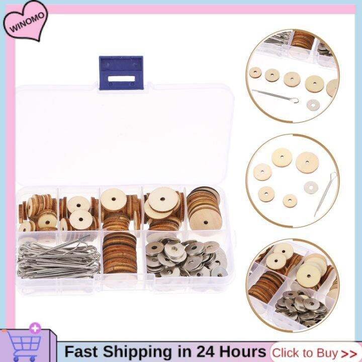 WINOMO 1 Box of Doll Wooden Joints Practical Joints Connectors Cotter