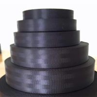 3Yards 5.0cm 3.8cm 3.2cm 1 Safety Harness Black Strong Car seat Safety belt webbing nylon ribbon outdoor backpack Bag Parts tape