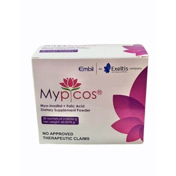 MYPICOS Myo-Inositol Folic Acid Dietary Supplement Powder Sold Per ...