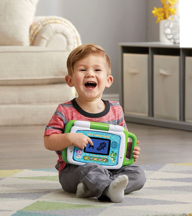 นำเข้า-leapfrog-2-in-1-leaptop-touch-green-ราคา-2-990-บาท