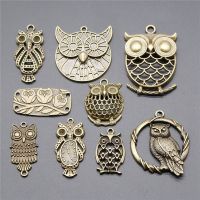 Owl On The Tree Charms Diy Fashion Jewelry Accessories Parts Craft Supplies Charms For Jewelry Making