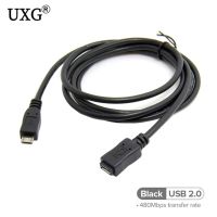 Micro USB 5pin Female to Micro USB Male F/M Extension Extender Date Charging Short OTG Cable Black 20CM 50CM 10CM 1m 1.5m 2m 5m