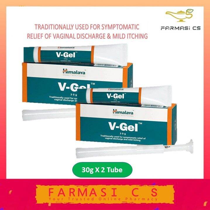 Himalaya VGel 30g x 2 [TWIN] with KKM Hologram EXP10/2025 [ Symptomatic relief of vaginal