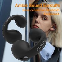 2023 NEW 1:1 Ambie Sound Earcuffs Ear Bone Conduction Earring Wireless Bluetooth Earphones Auriculares Headset TWS Sport Earbuds