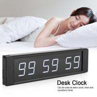 1portable มัลติฟังก์ชั่โต๊ะนาฬิกาปลุกดิจิตอล LED Multifunctional Desk Alarm Clock โต๊ะนาฬิกาห้องประชุม