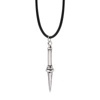 【cw】 Supernatural Dagger Rope Leather Necklace Classic Teleplay And Men Pendant Gifts ！