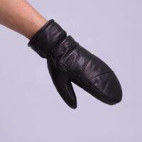 2021Genuine Leather Mens winter Gloves Fashion Design Real Sheepskin leather Soft Male Outdoor Mittens Palm Gloves Wholesale