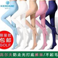 J.LINDEBERG Titleist！Korea ﹊๑ Golf anti-exposure pantyhose foot socks non-transparent medium-thick spring summer and autumn sun-protective leggings colorful