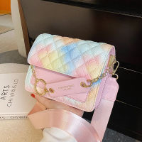 Womens Bags Classic Fashion Rhombus Shoulder Bags Candy Color Chain Handbags Versatile Crossbody Bags Student Phone Bags Purse