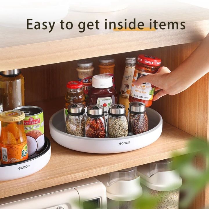 seasoning-organizer-360-rotating-spice-storage-rack-multi-seasoning-organizer-shelf-oilproof-non-slip-tray-kitchen-accessories