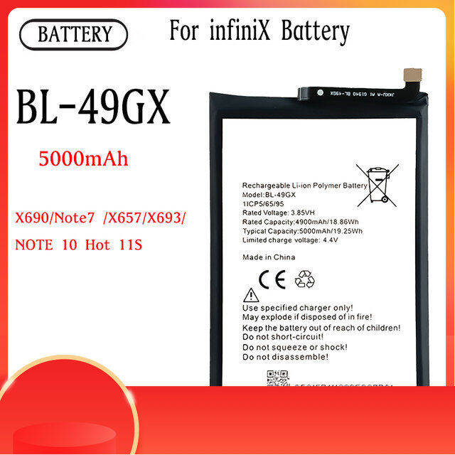 infinix note 10 battery model