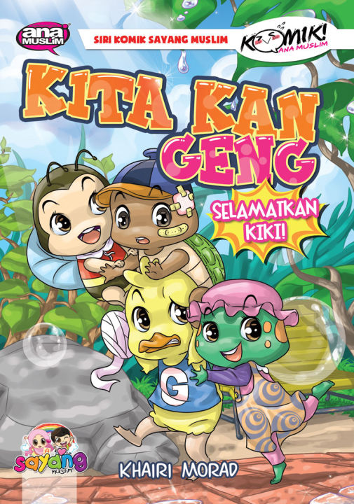 KITA KAN GENG SELAMATKAN KIKI (KOMIK KANAK-KANAK) | Lazada