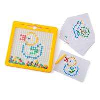 Magnetic Drawing Board Toy for Toddlers with Magnetic Pen and Beads,Magnetic Dot Art Educational Preschool Toy