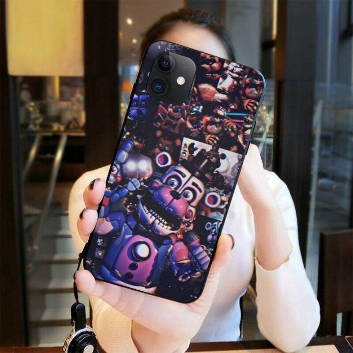 16-digits-fnaf-animatronics-เคสโทรศัพท์สำหรับ-iphone-13-12-11-pro-max-mini-xs-max-8-7-plus-x-se-2020-xr-cover