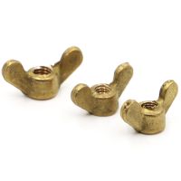 DIN315 Brass Butterfly Nut Hand Tighten Wing Nuts M3 M4 M5 M6 M8 M10 M12