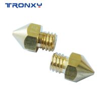 TRONXY หัวฉีด M6 MK8 1ชิ้นหัวฉีด0.2 0.3 0.4 0.5 0.6 0.8 1.0มมเจ-เฮดหัวฉีดขึ้นรูป1.75มม. ไส้หลอด3D เครื่องพิมพ์ทองเหลืองหัวพ่นทองแดง