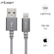 HCMCáp Lightning MFI 1m Mbest DS949-WB Xám