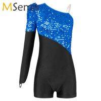 【cw】 Kids Ballet Gymnastics Unitards Sleeve Shorty Bodysuit Dancewear Performance Latin Jazz !