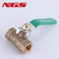 1 Inch Female to Male Thread Brass Water Oil Air Gas Fuel Line Shutoff Green Handle Thicken Ball Valve Pneumatic 1/2 3/4 1/4 3/8 Plumbing Valves