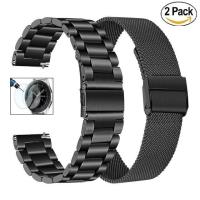 ☸❡ Vivoactive4 สร้อยข้อมือสายนาฬิกาโลหะสแตนเลสสำหรับ Garmin Vivoactive 4 4S สายนาฬิกาอัจฉริยะ vivoactive 4s สายรัดข้อมือ