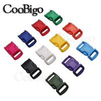 【cw】 Plastic Side Release Buckle Curved Contoured Paracord Webbing Pets Collar Harness 10mm 100pcs