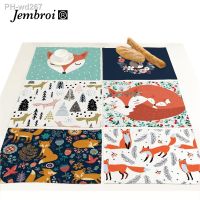 【CC】 Drink Coaster Placemats Printed Faux Dining Table Bar kitchen decoration accessories