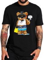 Summe Dive Selfie Teddy Bear T Shirt Casual Man Women Tee Short Sleeve Casual Loose Modal O neck Men Tops Tshirt XS-6XL