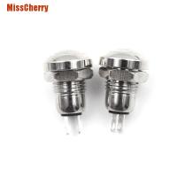 [MissCherry] 2Pcs 8Mm Mini Micro 2Pin Metal Waterproof Momentary Push Button Switch