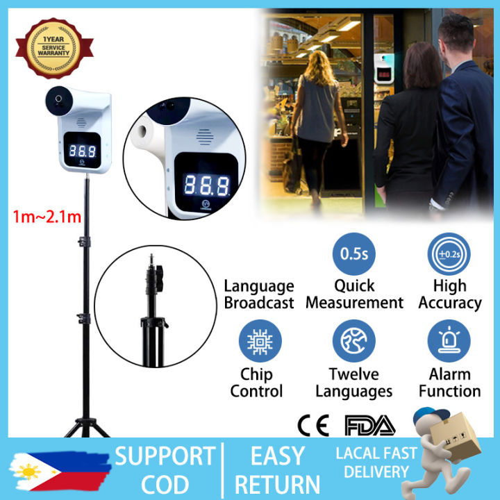 Original K3 Handsfree Non Contact Thermal Scanner Quick Measurement Tool Thermometer Gun Digital 3406