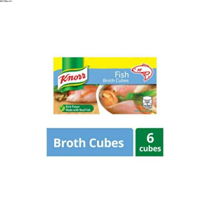 Fast shipping Knorr Fish Broth Cubes ( 60g ) Lazada PH