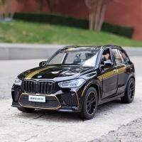 Caipo รถ X5M รถ BMW X5 SUV แบบรถของเล่นหุ่นอัลลอยรถของเล่นแบบมีเสียงและไฟสำหรับเด็ก