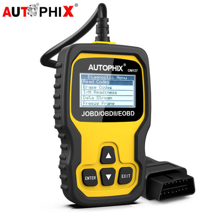 Autophix OM127 OBD2 & JOBD Scanner Check Engine Turn off Engine Light